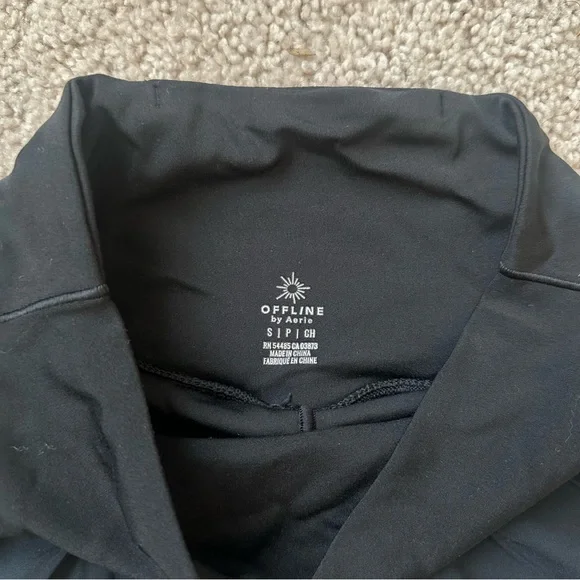 Aerie Offline Black Skort - Picture 2 of 3
